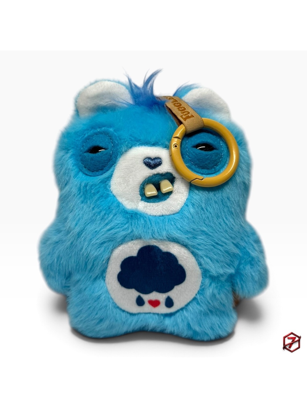 2026 Fuggler x Care Bears Grumpy Bear 5” Plush Keyring Bag Charm